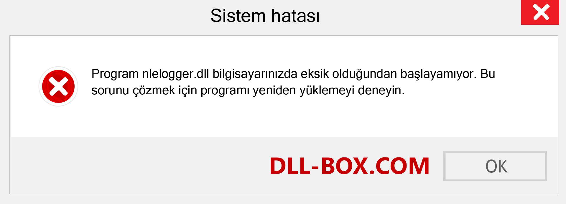 nlelogger.dll dosyası eksik mi? Windows 7, 8, 10 için İndirin - Windows'ta nlelogger dll Eksik Hatasını Düzeltin, fotoğraflar, resimler